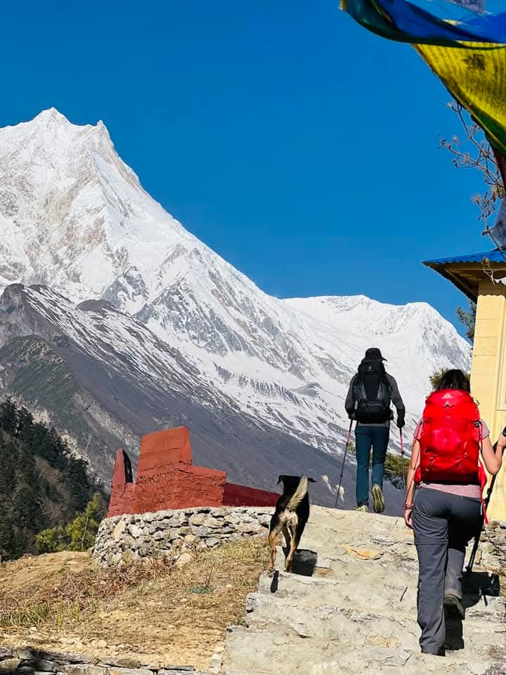 Lower Manaslu Trek landscape view